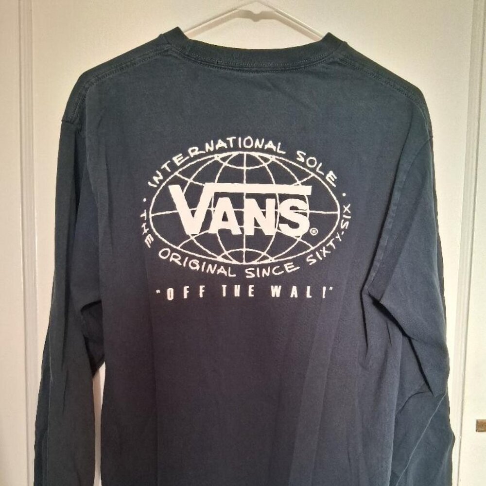 Men's Vans International Sole Long Sleeve T-Shirt